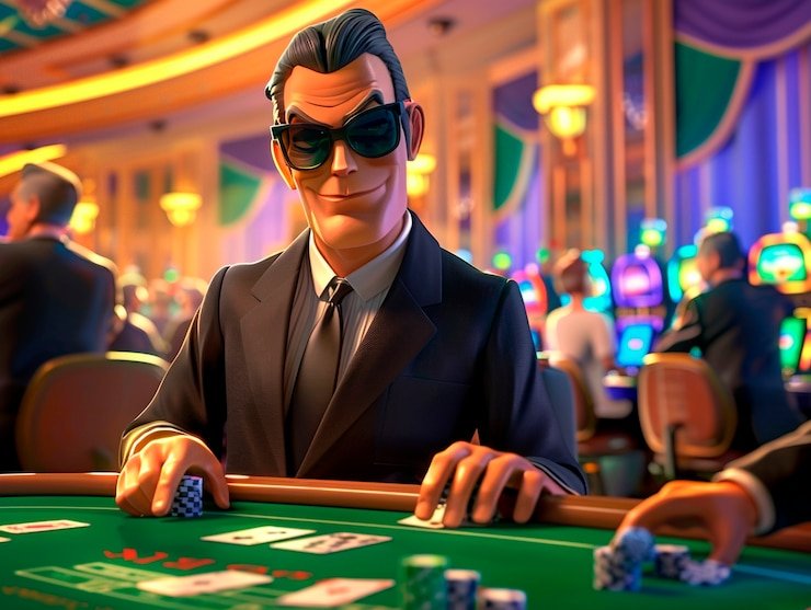 Ilustrasi konsep responsible gaming dan pengelolaan waktu bermain di platform dotaslot